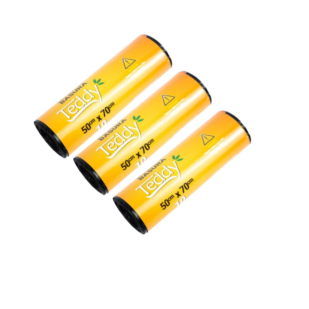 PACK BOLSAS DE BASURA 50X70 (3 UNIDADES)